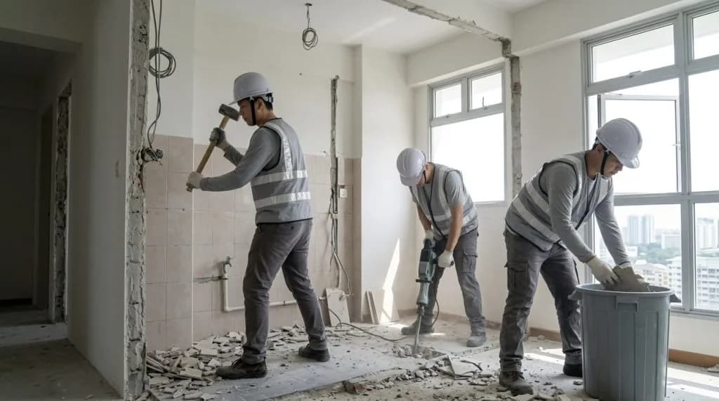 Wall Hacking & Partition Demolition