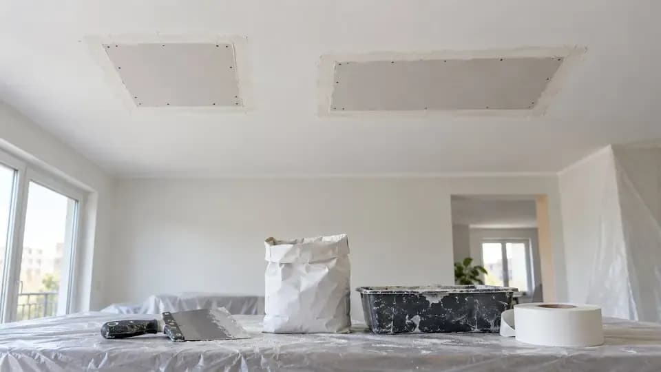 Ceiling Board Patching & Repair